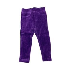 NWOT (See notes) JoJo Maman Bebe Size 12/18M Jersey Cord Jeggings in Purple